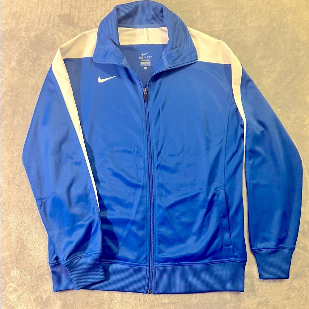 Nike Royal Blue Dri Fit Track Jacket XL